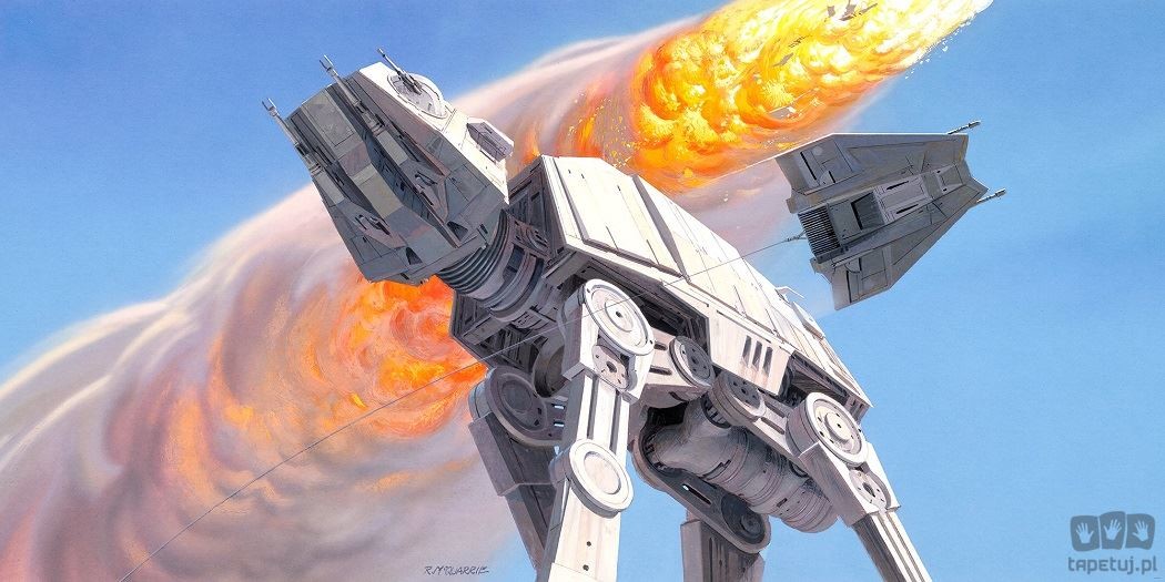 Komar Fototapeta Star Wars Classic RMQ Hoth Battle AT-AT DX10-053 DX10-053