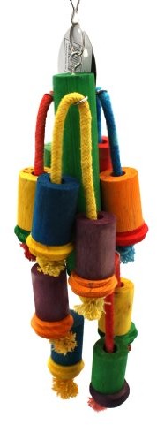 Happy Pet playtime papuga służy do zabawy z drewna