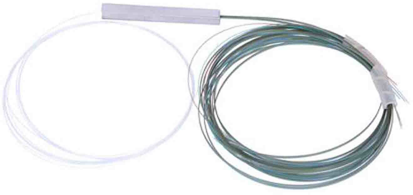 Opto Splitter PLC 1:8 bez złącz 250um 1,5m