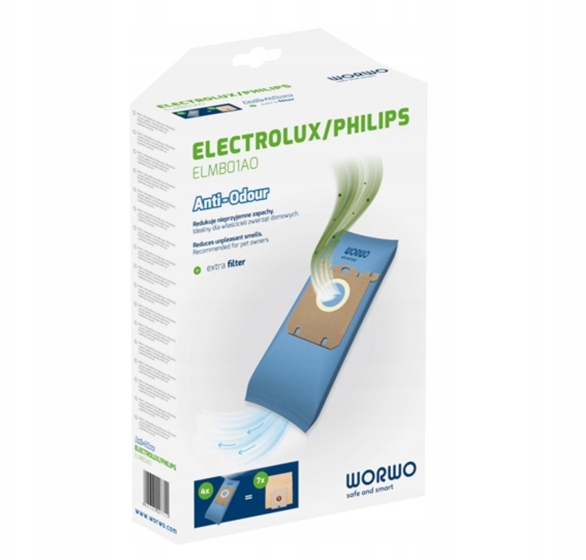 Electrolux Worki do odkurzacza Easygo EEG41W 650W