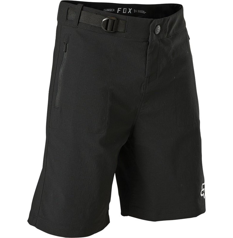 szorty FOX Yth Ranger Short W Liner Black 001)