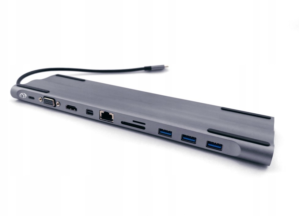 Hub Usb-c Stacja Dokująca 11 Portów MacBook Hdmi