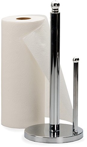 rsvp RSVP chromed Steel Paper Towel Holder Dispenser Kitchen garażu Countertop New 609812-CTH