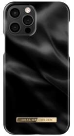 Ideal of Sweden Obudowa dla telefonów komórkowych Fashion na Apple iPhone 12/12 Pro Black Satin IDFCSS21-I2061-312