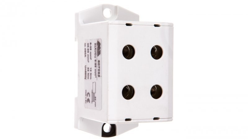 Geberit em group szynowa 2-torowa 16-95mm2 szara EURO multiOTL 95 2xAl/Cu 607095 607095