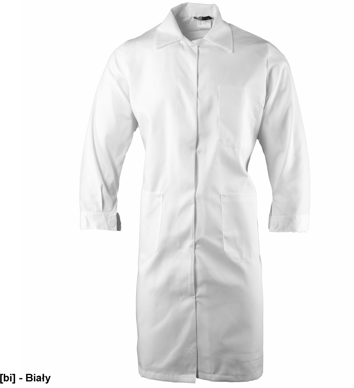 POLSTAR AWSD - BRIXTON WHITE FARTUCH DAMSKI STANDARD, POLIESTER/BAWEŁNA (65% /35%), 190G/M2 - S-3XL