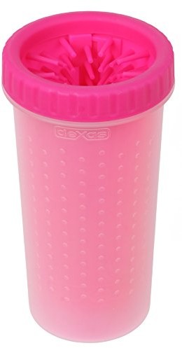 Dexas dexas petware mudbuster Portable Dog Paw Cleaner Pink Large 8.6 ounces PW720233