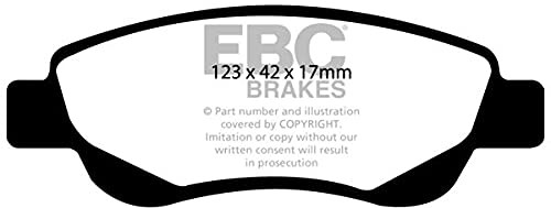 EBC Brakes DP1597 Blackstuff okładziny hamulcowe DP1597