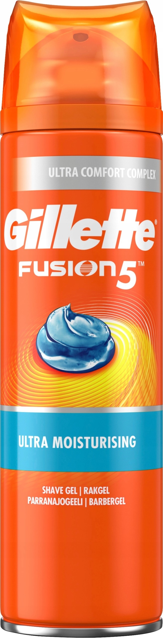 Gillette Fusion 5 Ultra Comfort Żel gel 200 ML