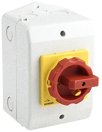 Siemens Indus.Sector główny-/-Stop 3LD2064  1 GP53 3P. 16 A 7,5 KW/400 V 3LD odłącznik obciążenia 4011209511910 3LD20641GP53