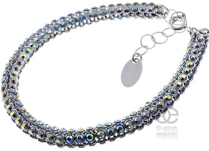 Swarovski Arande PIĘKNA UNIKATOWA BRANSOLETKA AURORA CRYSTALLIZED 4761285685