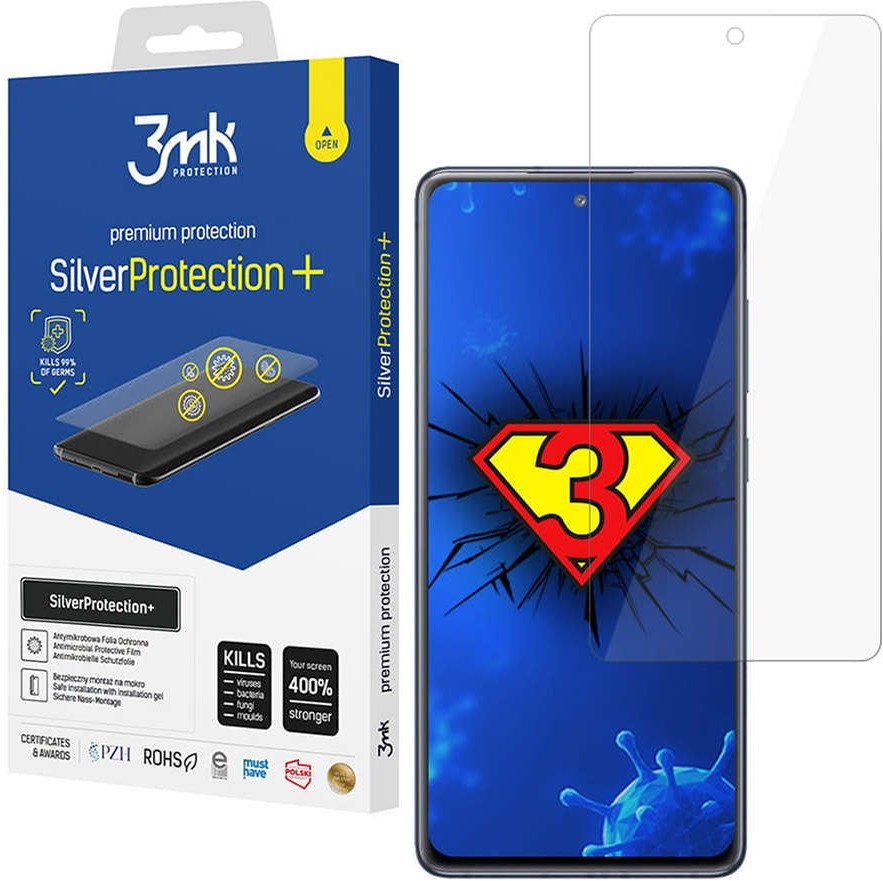 3MK Folia antywirusowa na cały ekran Silver Protection 7H do Galaxy S20 FE 9042X10