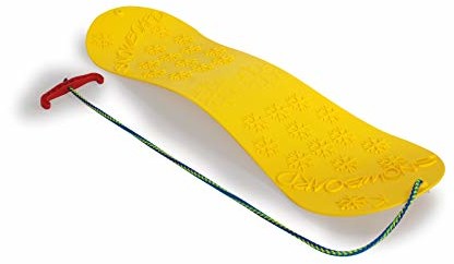 Jamara 460391 460391-Snow Play snowboard 72 cm aerodynamiczna konstrukcja, sznurek do ciągnięcia z uchwytem, bardzo gładka powierzchnia antypoślizgowa na spodzie z płozami ślizgowymi, powierzchnia ant