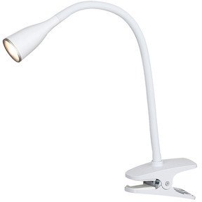 Rabalux Jeff LED biała lampka z klipsem 4196 4196