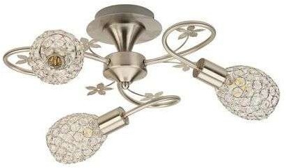 Krislamp Bella KR191-3PL plafon lampa sufitowa 3x40W E14 chrom