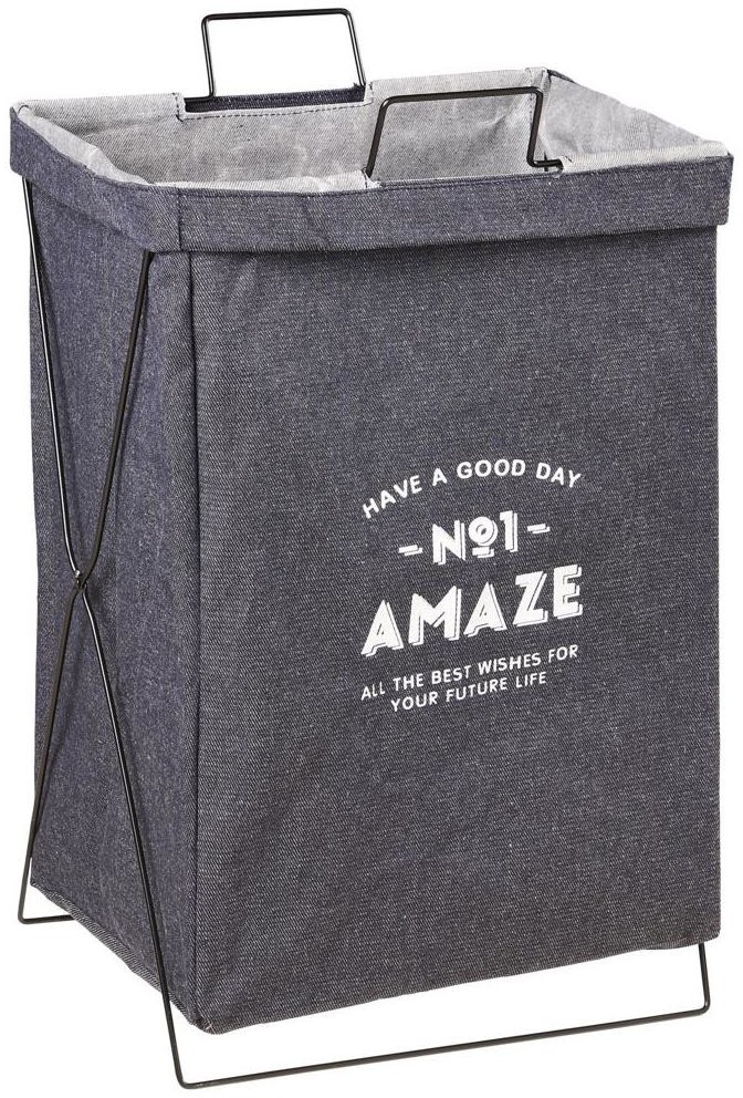 Kosz na bieliznę Denim Blue 50 L Evg Trade