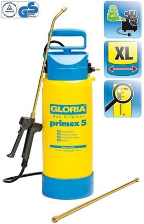 GLORIA opryskiwacz ciśnieniowy Primex 5 5 l GLO 83.0000