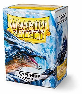 Dragon Shield 11028 Matowe Sleeves etui na karty, szafirowe