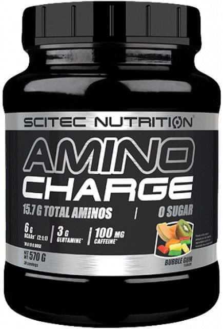 Scitec Nutrition Nutrition Amino Charge 570 g niebieska malina