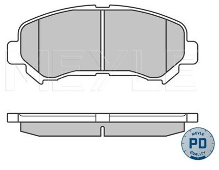 Wulf Gaertner Autoparts Zestaw klocków hamulcowych, hamulce tarczowe Wulf Gaertner Autoparts 025 246 3217/PD