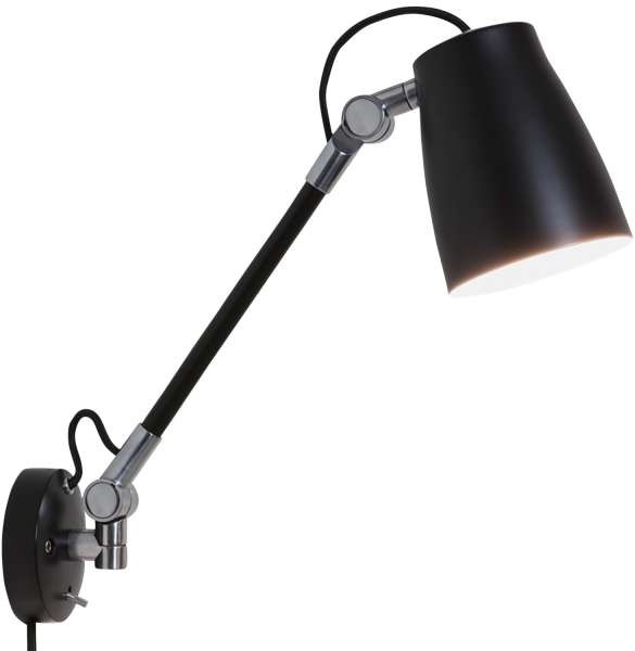 Astro Lighting Kinkiet LAMPA ścienna ATELIER GRANDE 1224016 metalowa OPRAWA reflektorek na wysięgniku loft matowy czarny 1224016
