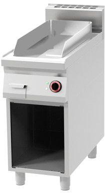 RedFox Płyta grillowa elektryczna chromowana | FTHC 90/40 E FTHC-90/40-E