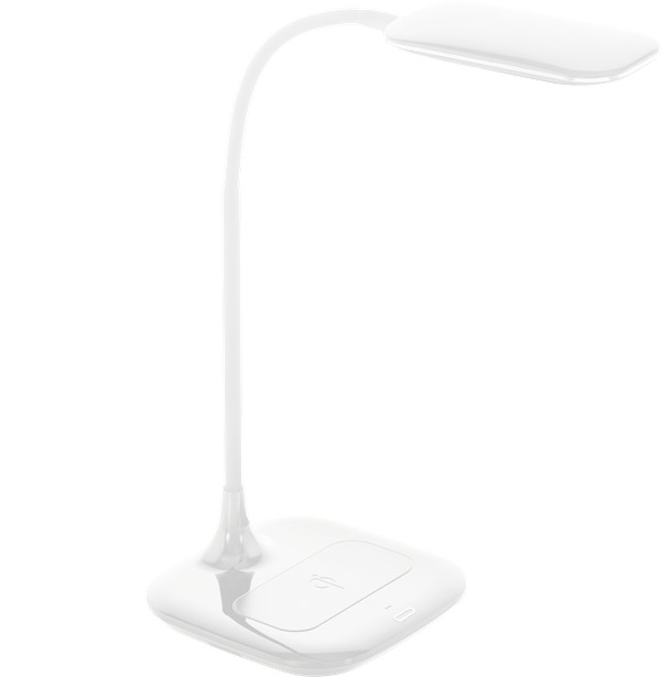 Eglo Masserie 98247 lampka stołowa biurkowa 1x3,4W LED biała