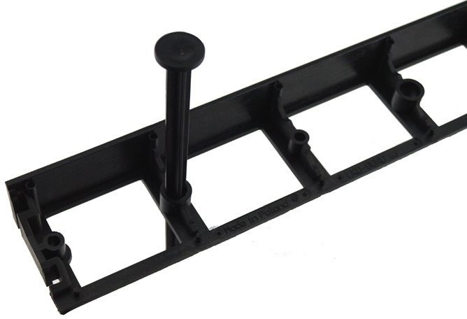 unimet KOTWY-SZPILKA CZARNA - 50SZT/OP , WYSOKOŚĆ 25 CM