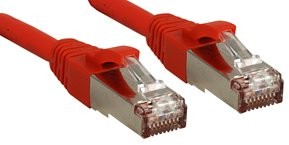 LINDY Lindy kabel sieciowy przewód krosowy CAT. 6 S/FTP PIMF Premium, miedzi, LSOH, 500 MHz, czerwony, 30 m 45630
