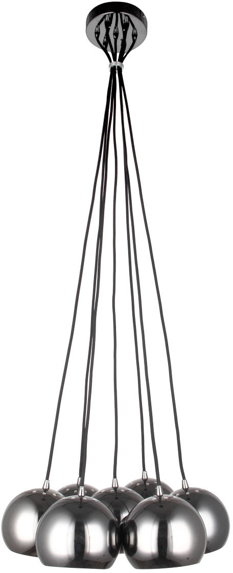 Lampa Wisząca Punto Lp-22872/7P 7Xe14 Grafitowa