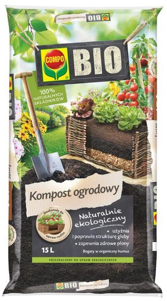 Compo BIO Kompost ogrodowy 15 l BIO