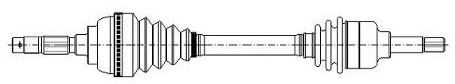 METELLI Wał napędowy METELLI 17-0103