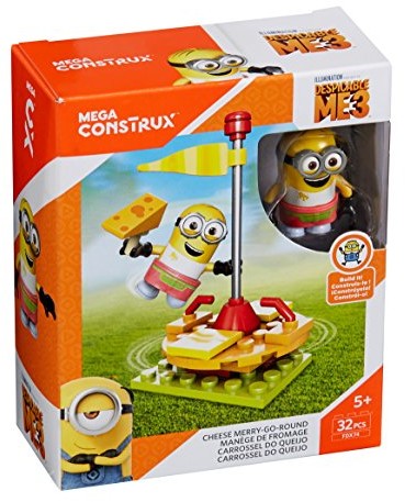 Mega Bloks Ich - einfach unverbessererlich 3 Fun-Pack Käse-Karussell Mega Construx FDX74