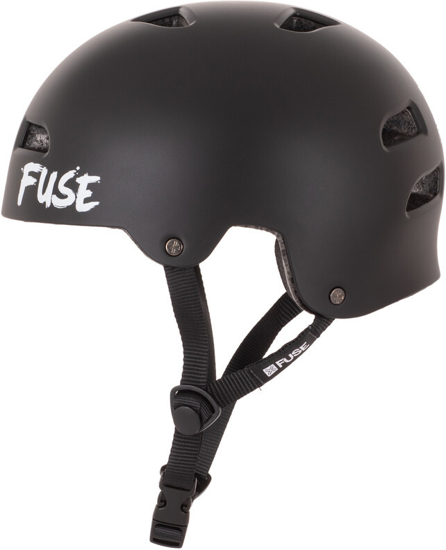 FUSE FUSE Alpha Helmet, matt black M-L | 57-59cm 2021 Kaski BMX i Dirt 38070012318