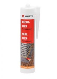 WURTH Masa uszczelniająca szczeliwo dekarskie DACHFLEX bezbarwna 310ml 08923221037