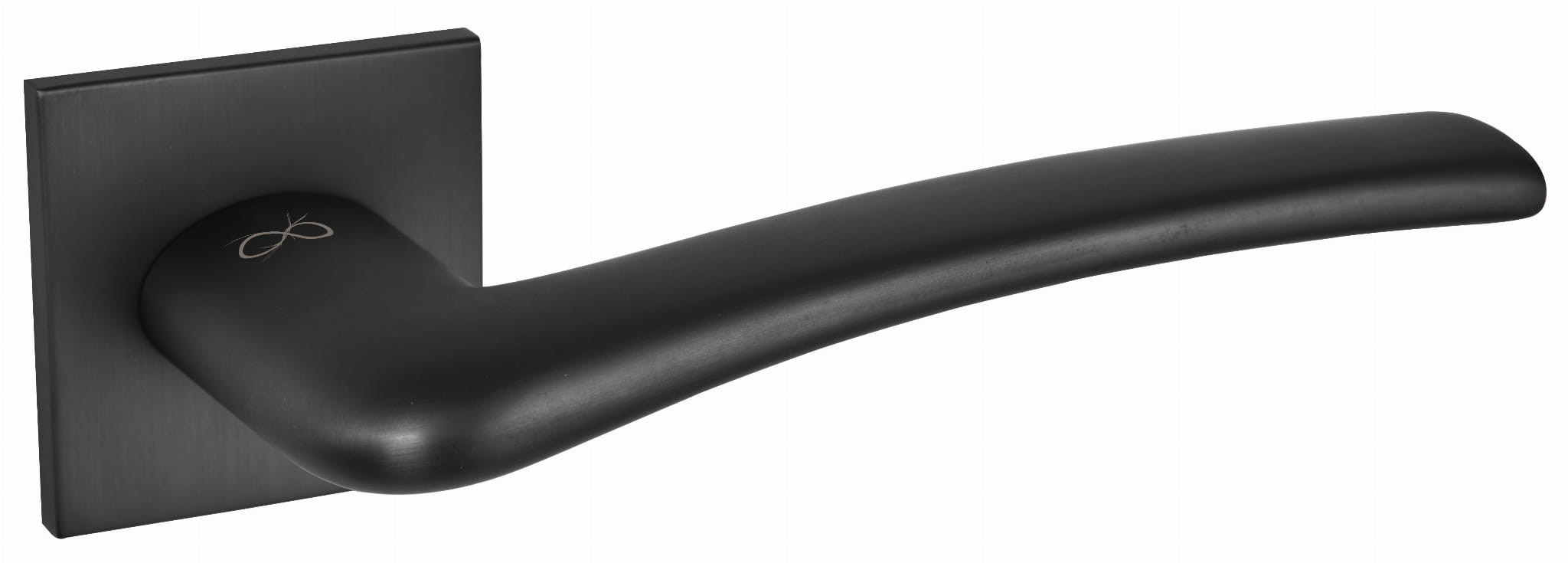 Infinity line KLAMKA VENTO KVNO SLIM NA ROZECIE KWADRATOWEJ KOLOR CZARNY KVNO S B00