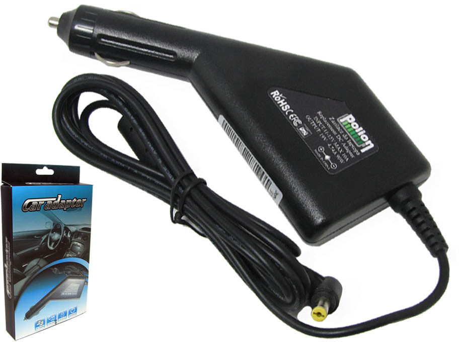 Acer Zasilacz samochodowy do 90W 19V 4,74A 5,5x1,7