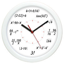 Atrix Zegar kolorowy matematyka #9 ATE950M1