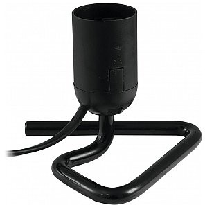 Eurolite EUROLITE Triangle Base black Oprawka E27 z przełącznikiem 51100640