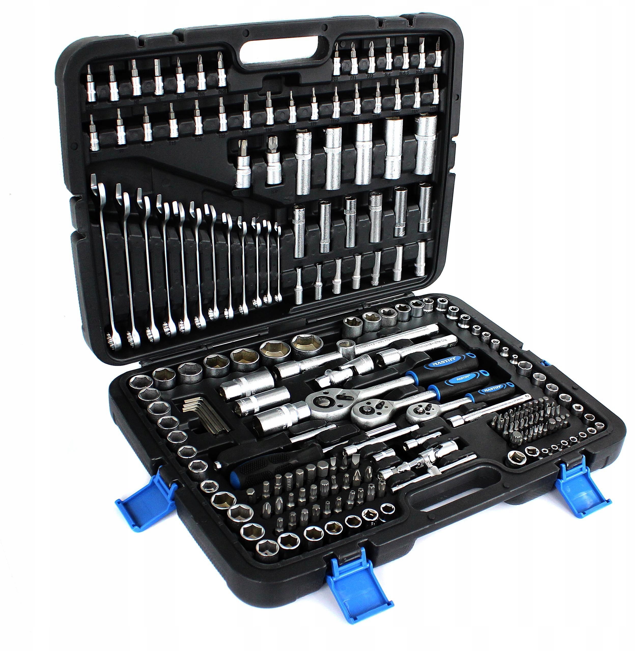 Zestaw Kluczy Nasadowych Nasadki Bity Torx 216el