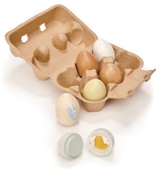 TENDER LEAF TOYS Drewniane Jajka - Tender Leaf Toys TL8285