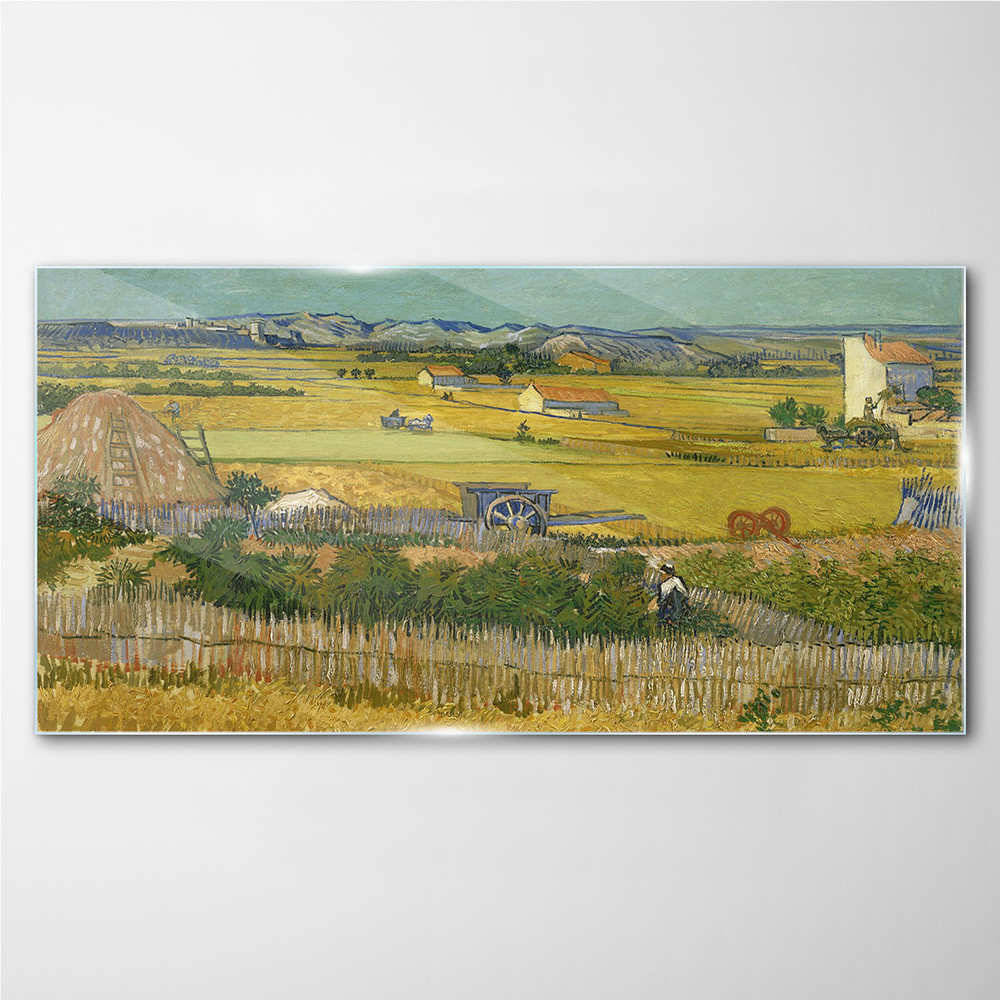PL Coloray Obraz na Szkle De roze boomgaard Van Gogh 120x60cm