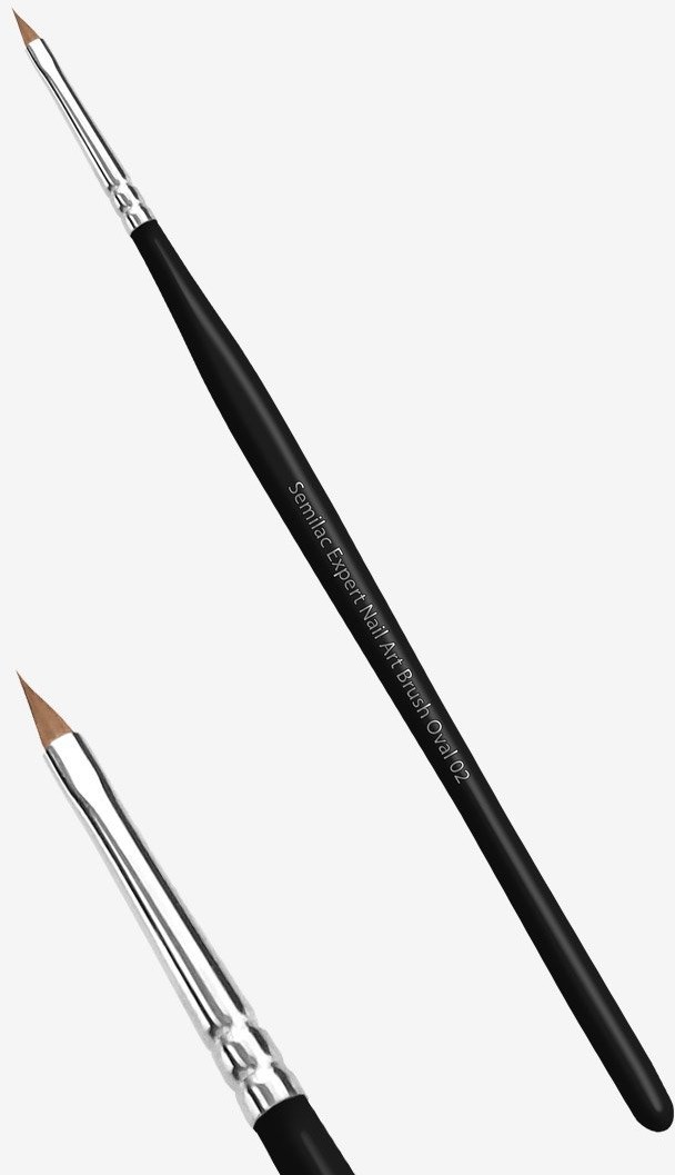 Vanity Semilac Pędzel do zdobień Expert Nail Art Brush Oval 02