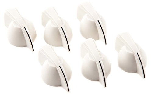Fender Gałki sterujące ze wzmacniaczem kurczaka. - Zestaw 6 sztuk - biały 0073688049