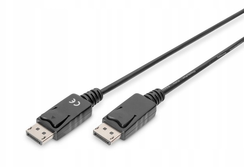 Kabel połączeniowy DisplayPort z zatrzaskami