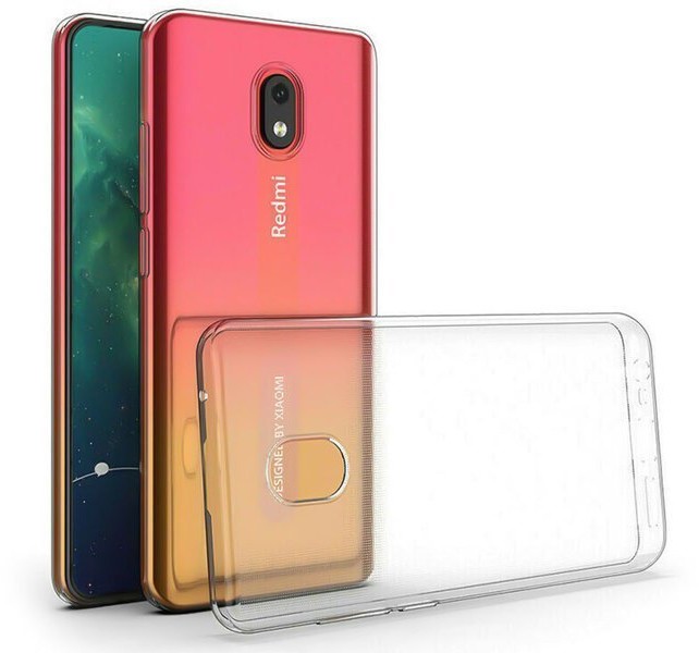 4kom.pl Etui silikonowe przezroczyste do Xiaomi Redmi 8A Crystal Case 7425X1