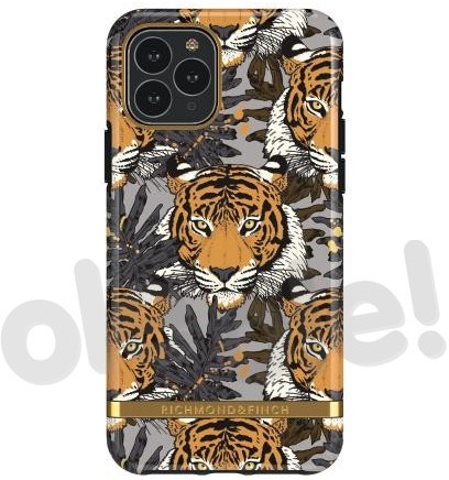Richmond & Finch Tropical Tiger Gold Details iPhone 11 Pro IP58-306