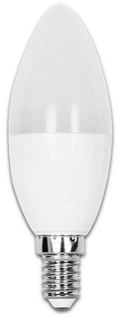 AIGOSTAR Żarówka LED E14 7W (C37 / świeczka) - zimna biel