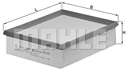 Mahle knecht LX 742/1 filtr powietrza LX 742/1