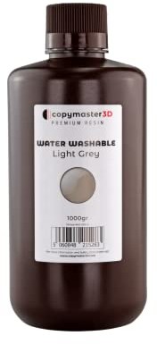 Copymaster3D Copymaster3D Zmywalna w wodzie żywica UV - 1000 ml - jasnoszara CM-WW-B405-1000-LG